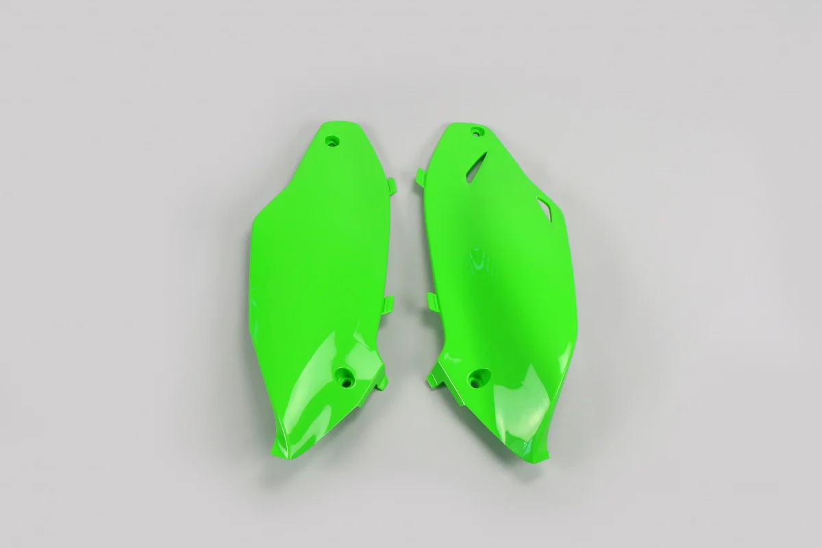 Par Number Plate Lateral Kxf 250 13-16 / KX 450 12-15 Verde
